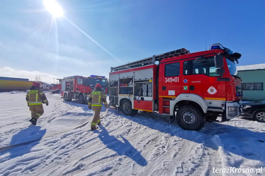 Awaria w hydroforni w Zręcinie