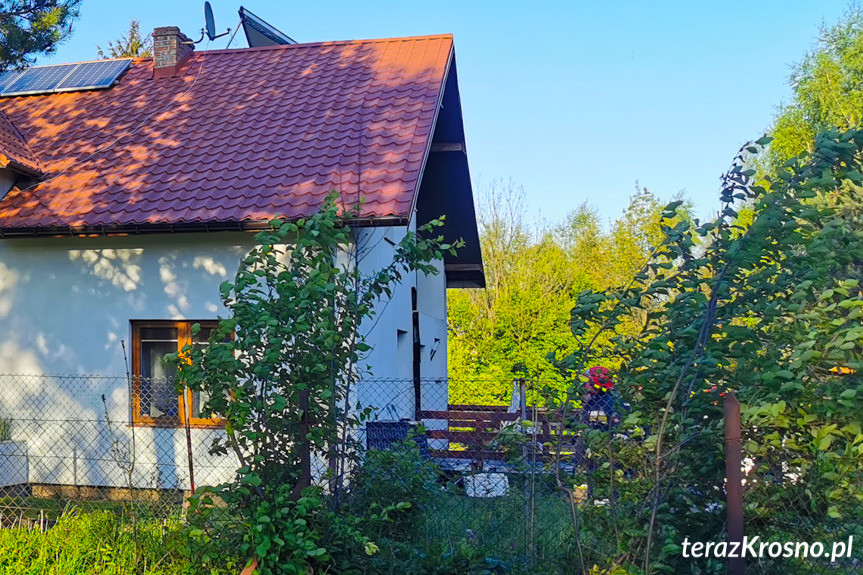 pożar w Zręcinie