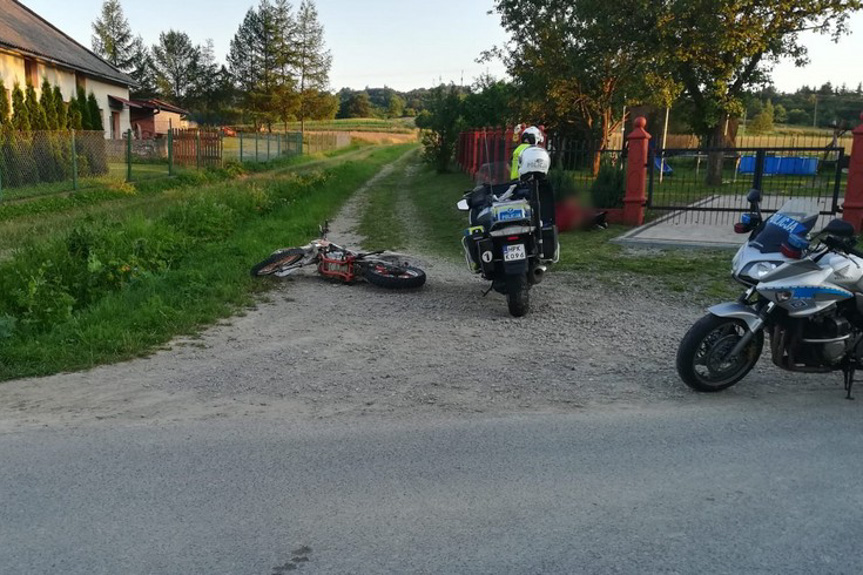18-latek uciekał przed policją na motocyklu 18-latek uciekał przed policją na motocyklu