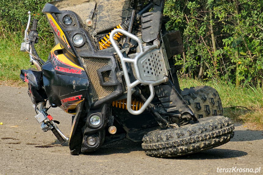 Alkohol i quad. Ryzykowne połączenie zakończone wypadkiem Alkohol i quad. Ryzykowne połączenie zakończone wypadkiem