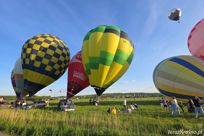 Balony nad Krosnem 2025. Popołudniowy start 1 maja Balony nad Krosnem 2025. Popołudniowy start 1 maja