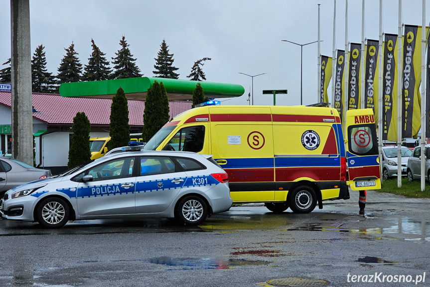 Kolizja i potrącenie 15-latki na przejściu dla pieszych Kolizja i potrącenie 15-latki na przejściu dla pieszych