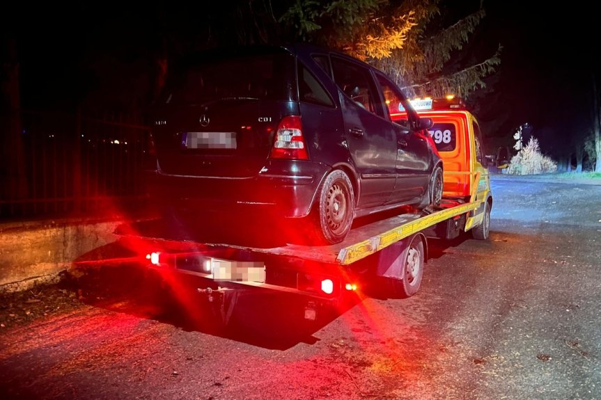 Kompletnie pijany 34-latek za kierownicą samochodu Kompletnie pijany 34-latek za kierownicą samochodu