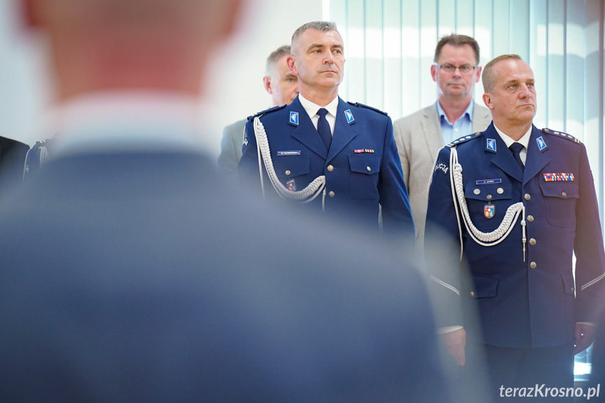 Krośnieńscy policjanci mają nowego szefa Krośnieńscy policjanci mają nowego szefa