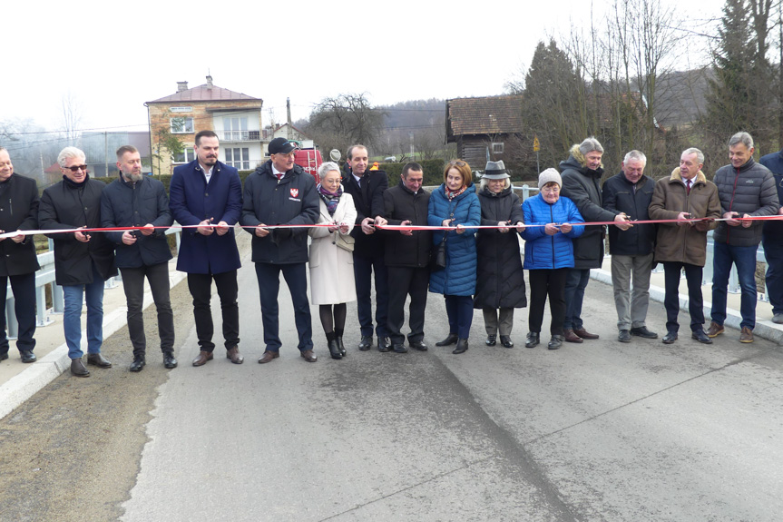 Nowy most w Gliniku Polskim Nowy most w Gliniku Polskim