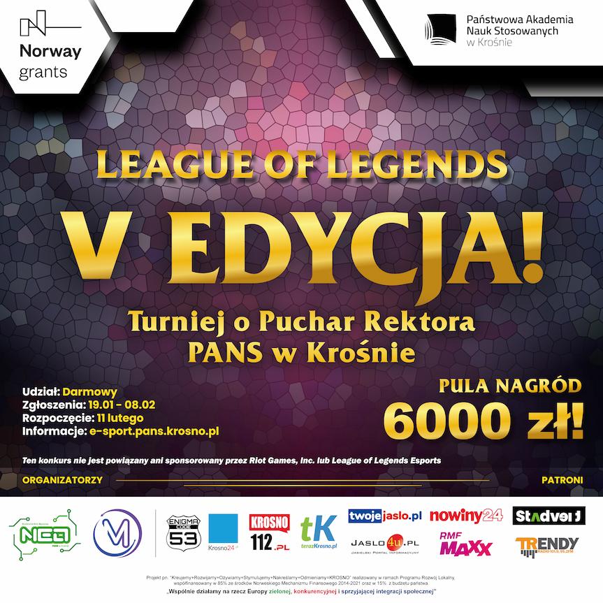 PANS organizuje e-turniej w League of Legends PANS organizuje e-turniej w League of Legends