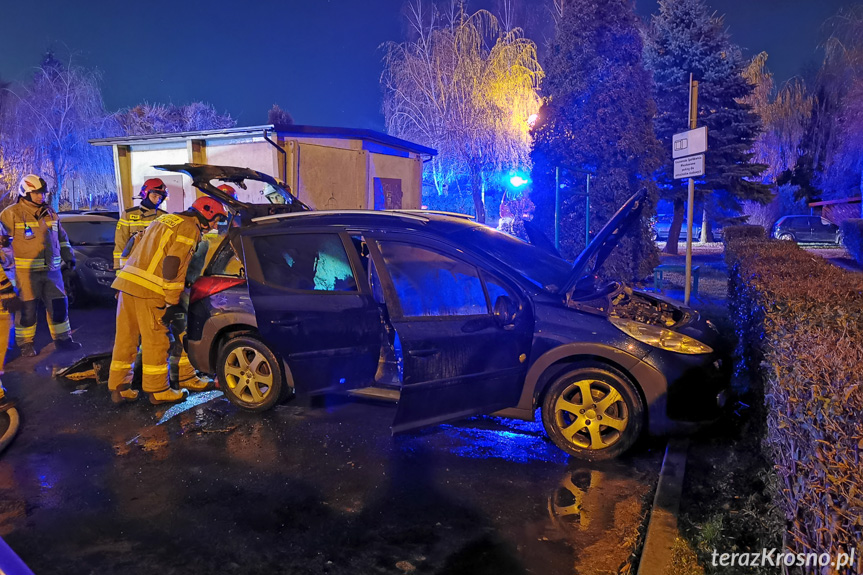 Podpalacz samochodu zatrzymany. To 27-latek z gminy Chorkówka