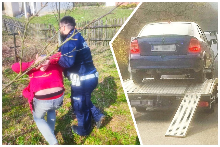Pościg za oplem. 40-latek porzucił auto i rzucił się do ucieczki Pościg za oplem. 40-latek porzucił auto i rzucił się do ucieczki