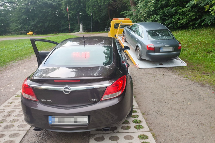 Pościg za pijanym 33-latkiem bez uprawnień Pościg za pijanym 33-latkiem bez uprawnień