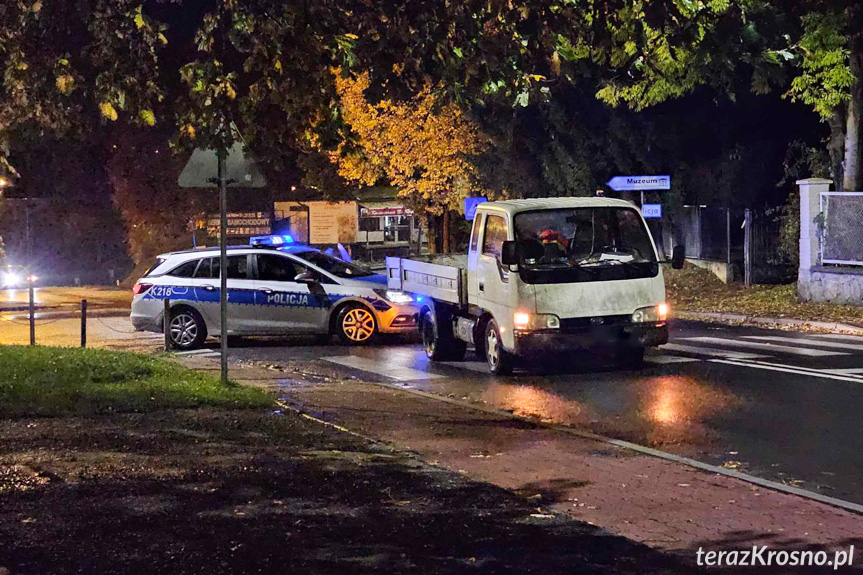 Potrącenie pieszej w Jedliczu Potrącenie pieszej w Jedliczu