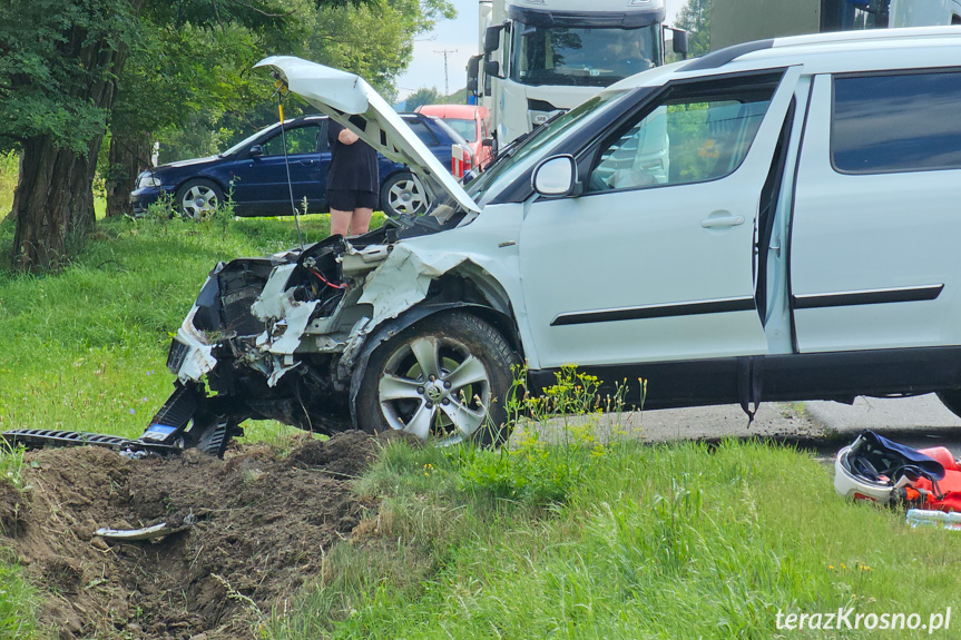 Poważny wypadek w Tylawie Poważny wypadek w Tylawie