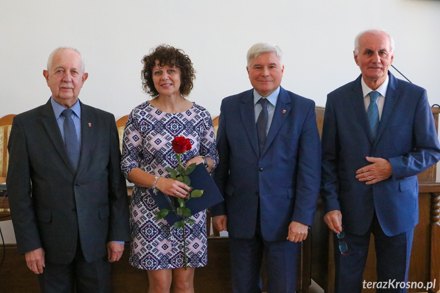 Prezydent Krosna uhonorował nauczycieli Prezydent Krosna uhonorował nauczycieli