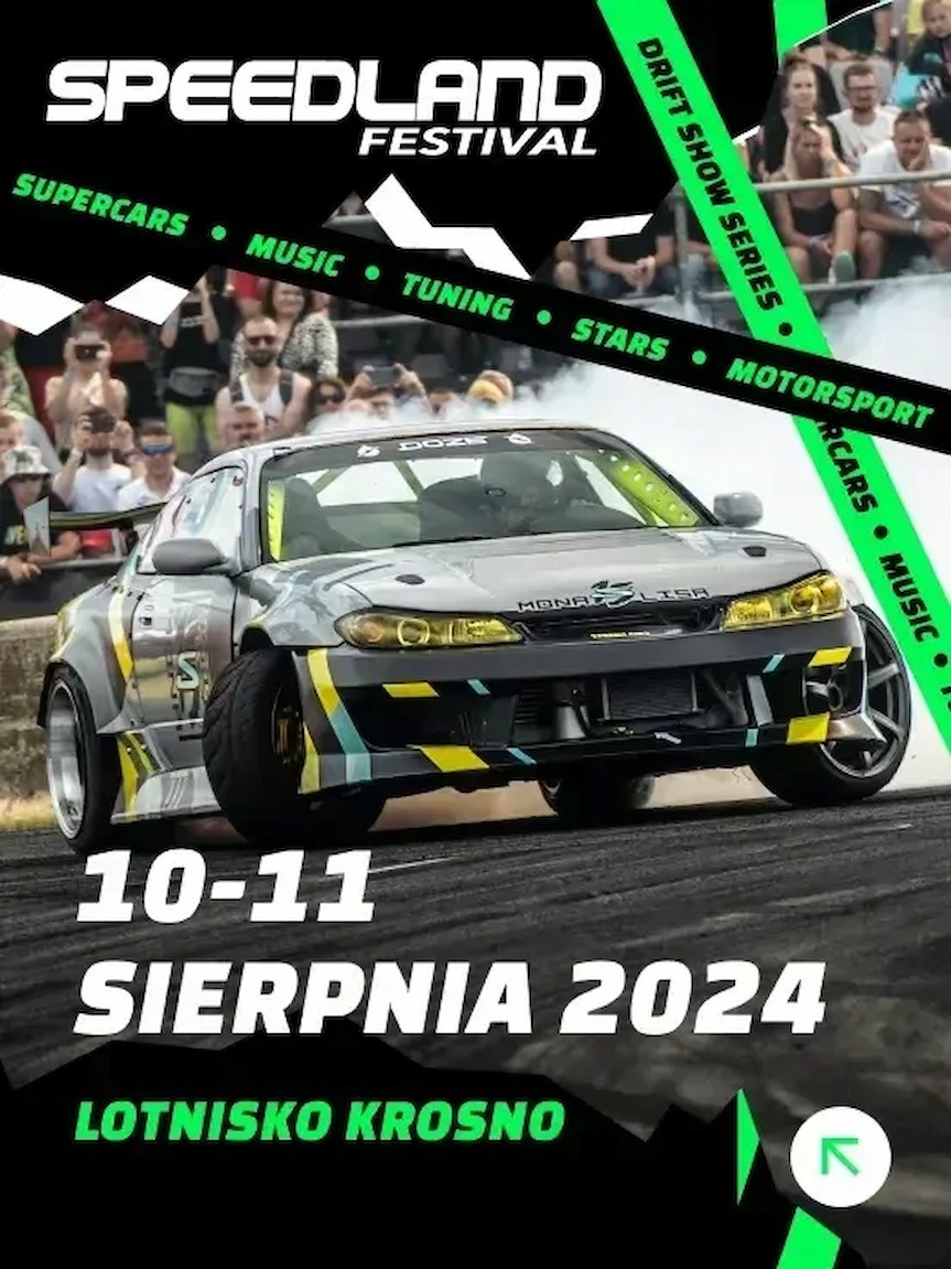 Speedland Krosno 2024 Festiwal. Ruszyła sprzedaż biletów Speedland Krosno 2024 Festiwal. Ruszyła sprzedaż biletów