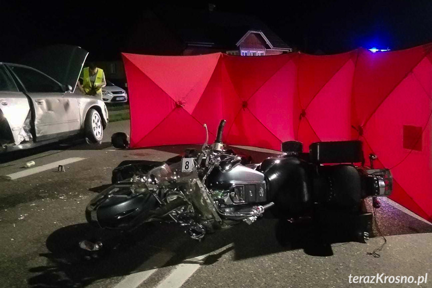 Stara Wieś. Śmiertelny wypadek motocyklisty Stara Wieś. Śmiertelny wypadek motocyklisty