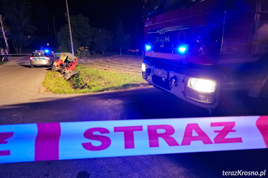 Stracił panowanie nad ciągnikiem i wjechał do rowu. Był pijany Stracił panowanie nad ciągnikiem i wjechał do rowu. Był pijany