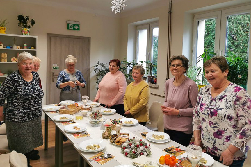 Świąteczne spotkania seniorów w gminie Korczyna Świąteczne spotkania seniorów w gminie Korczyna