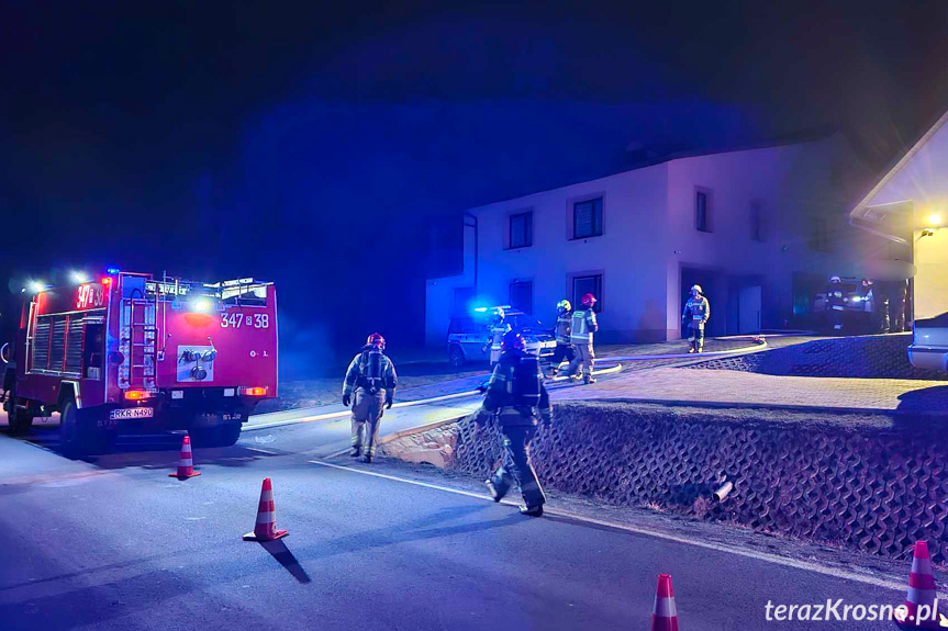 Wietrzno. Pożar kotłowni w domu Wietrzno. Pożar kotłowni w domu