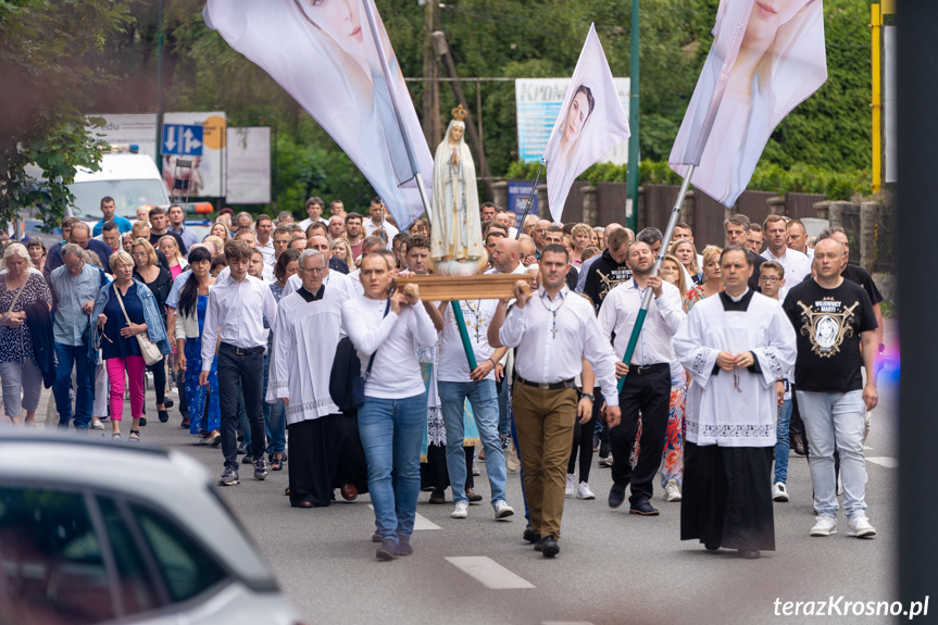 Wojownicy Maryi przeszli ulicami Krosna Wojownicy Maryi przeszli ulicami Krosna