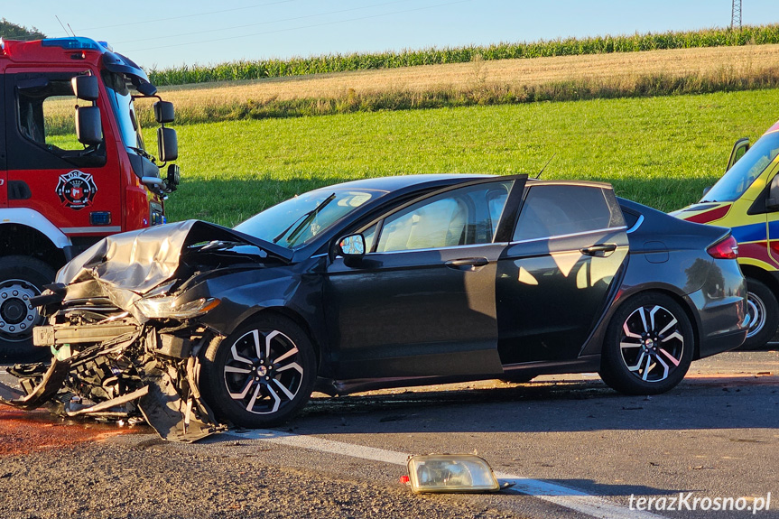 Wypadek na DK 28 w Besku Wypadek na DK 28 w Besku