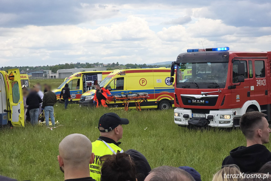 Wypadek podczas Moto Show Poland w Krośnie Wypadek podczas Moto Show Poland w Krośnie