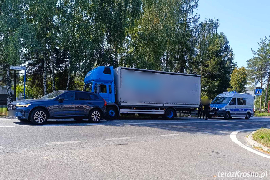 Wypadek w Krośnie na Bema Wypadek w Krośnie na Bema