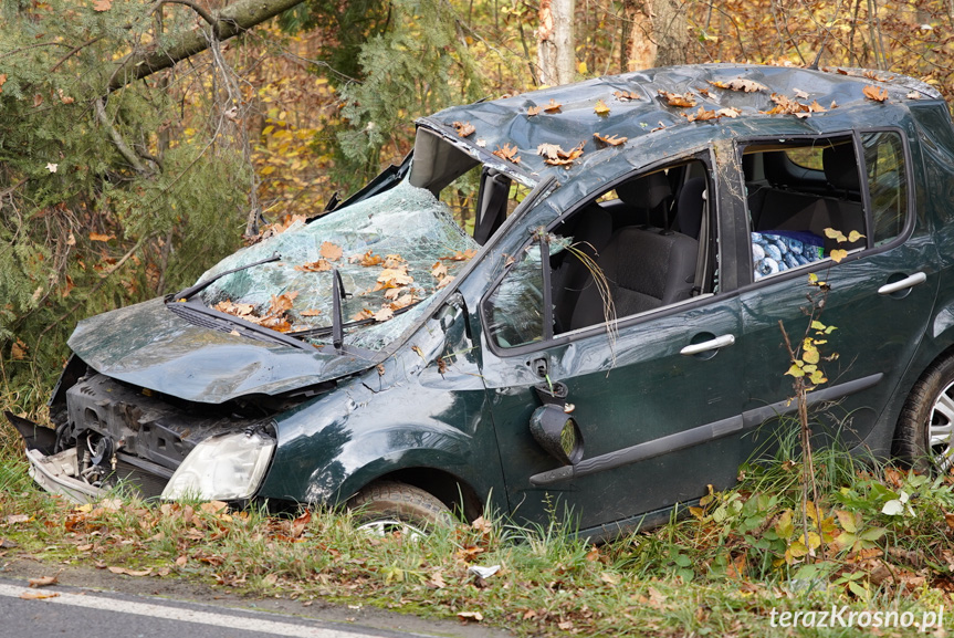 Wypadek w Targowiskach. Dwie osoby zostały poszkodowane Wypadek w Targowiskach. Dwie osoby zostały poszkodowane