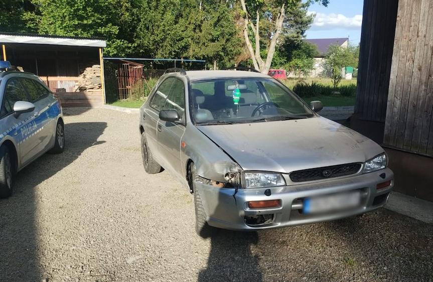 Za kierownicą subaru pijany 68-latek Za kierownicą subaru pijany 68-latek
