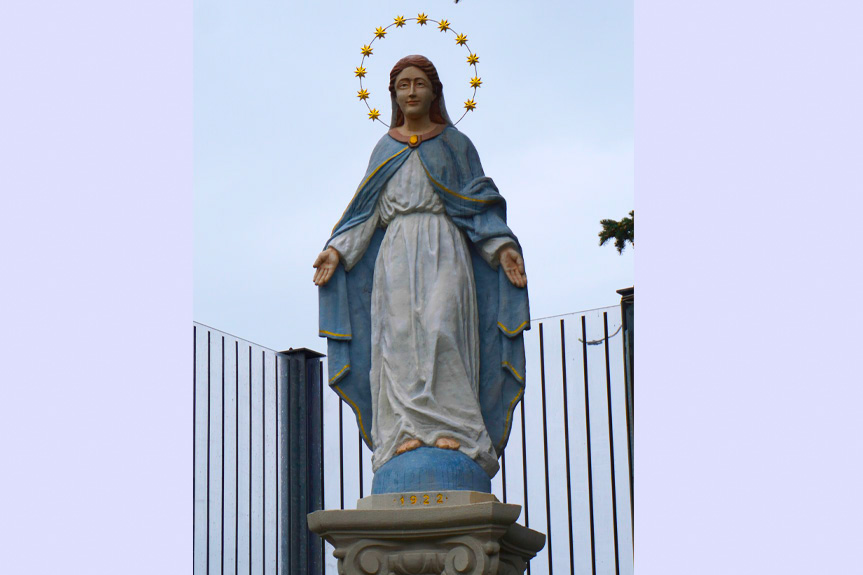 Zabytkowa figura odzyskała dawny blask Zabytkowa figura odzyskała dawny blask