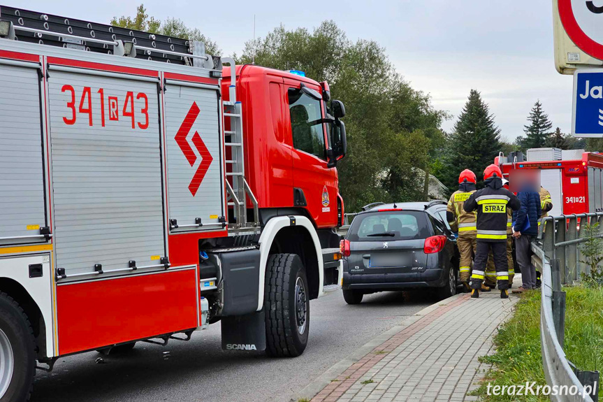 Zderzenie samochodów w Świerzowej Polskiej Zderzenie samochodów w Świerzowej Polskiej