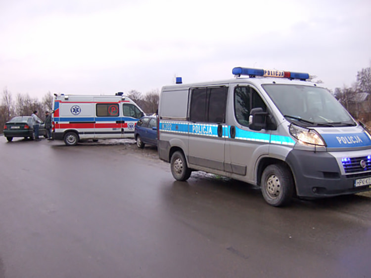 Chwila nieuwagi i kolizja gotowa Chwila nieuwagi i kolizja gotowa