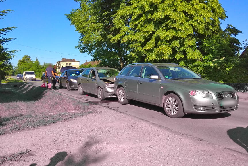 Pijany kierowca sprawcą kolizji, miał 1,6 promila Pijany kierowca sprawcą kolizji, miał 1,6 promila