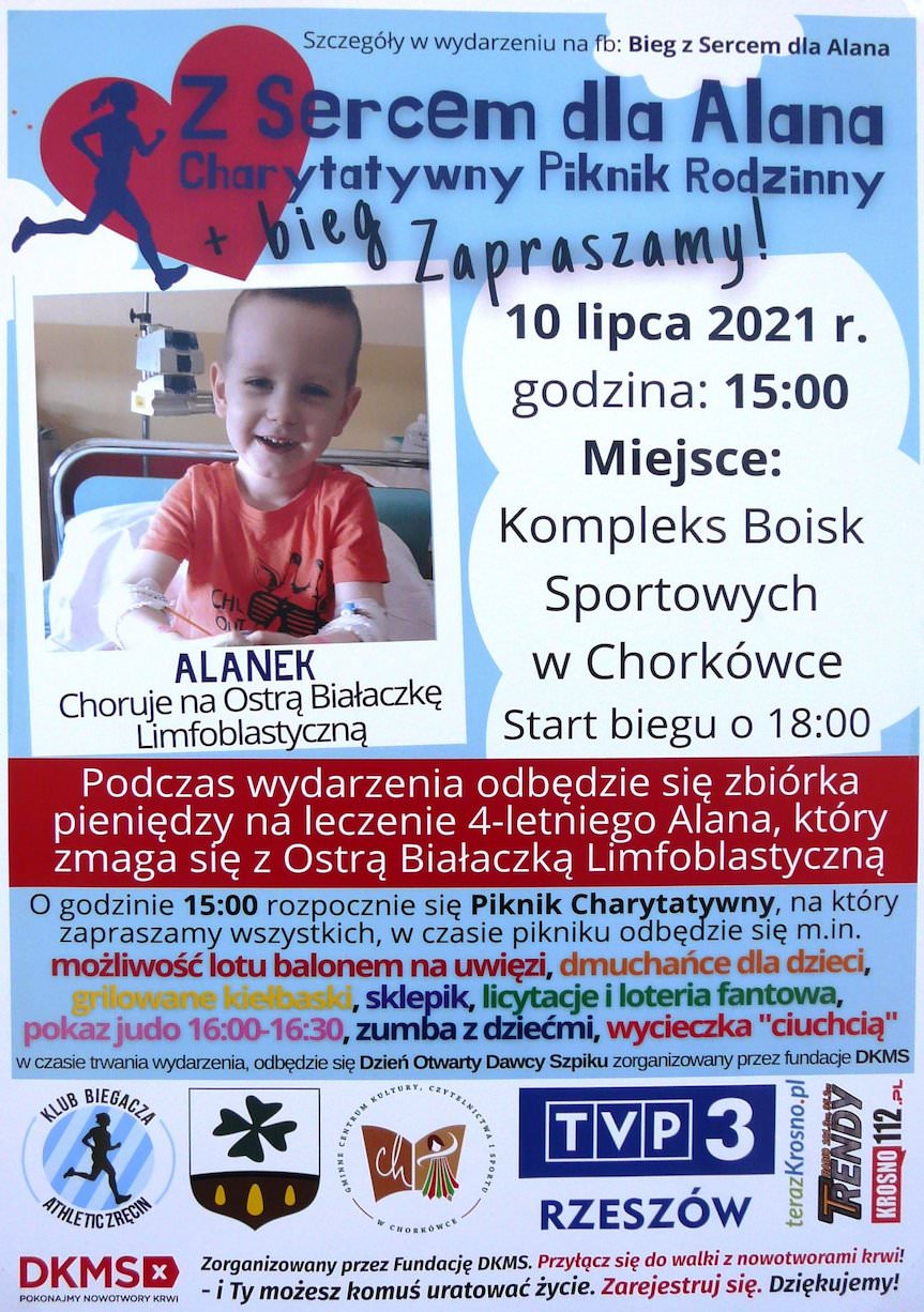 Piknik Charytatywny w Chorkówce - zaproszenie Piknik Charytatywny w Chorkówce - zaproszenie