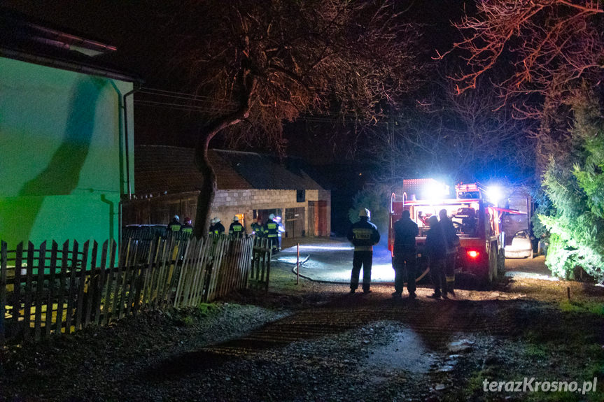 Pożar samochodu w Kopytowej Pożar samochodu w Kopytowej