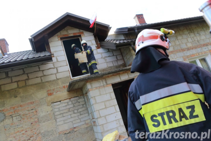 Pożar w domu w Kopytowej Pożar w domu w Kopytowej
