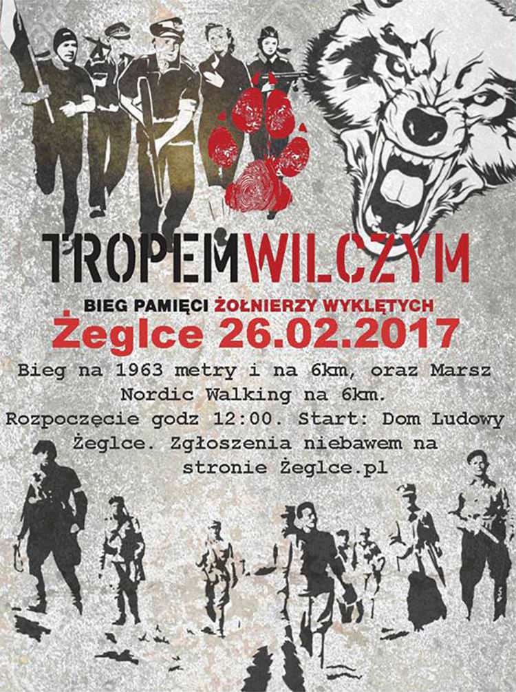 Ruszyły zapisy na Bieg Pamięci Żołnierzy Wyklętych w Żeglcach Ruszyły zapisy na Bieg Pamięci Żołnierzy Wyklętych w Żeglcach