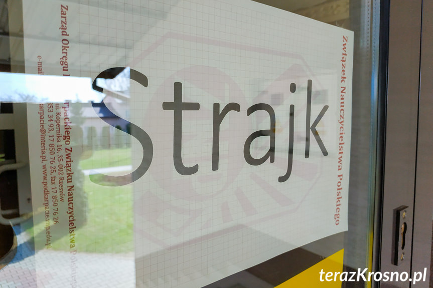 Strajk nauczycieli w gminie Chorkówka Strajk nauczycieli w gminie Chorkówka