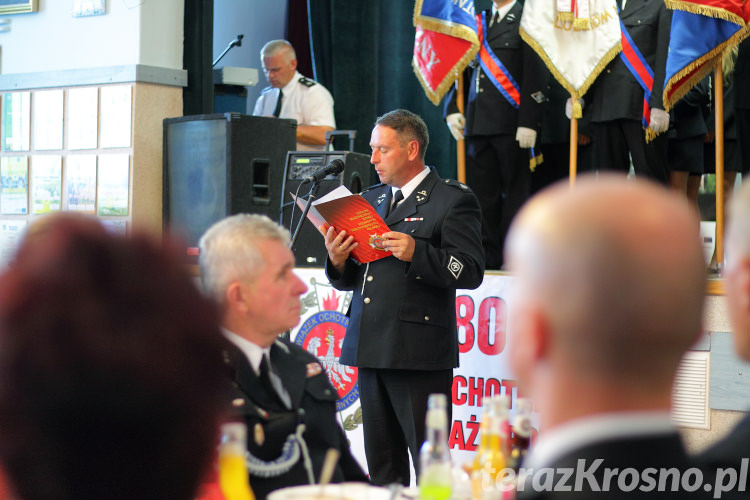 Strażacy ochotnicy z Bóbrki świętowali 80-lecie jednostki
