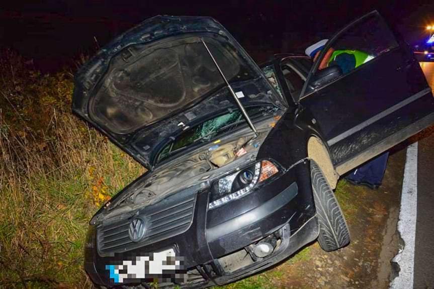 Tragiczny wypadek w Zręcinie, nie żyje 60-letni pieszy Tragiczny wypadek w Zręcinie, nie żyje 60-letni pieszy