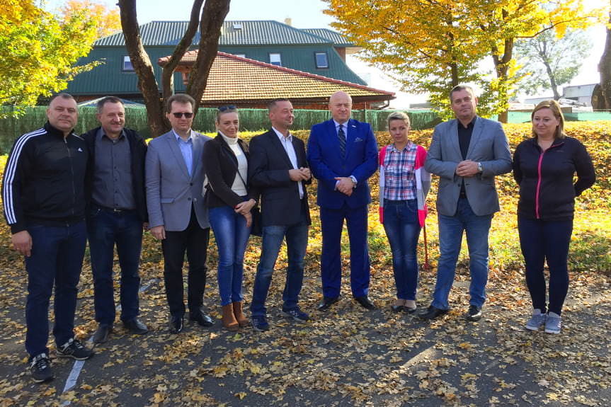 Wiceminister Sportu i Turystyki w Żeglcach Wiceminister Sportu i Turystyki w Żeglcach