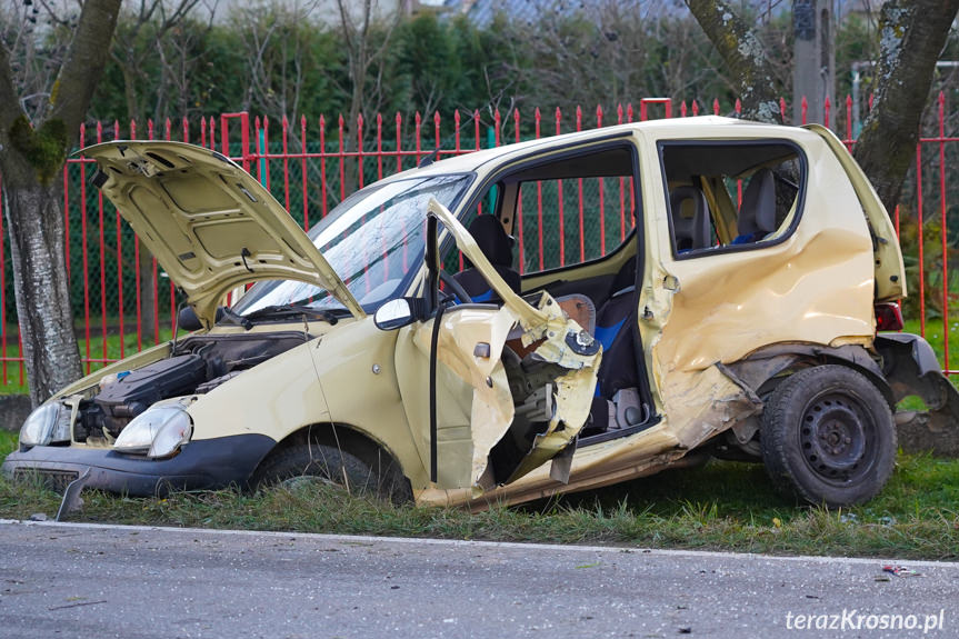 Wypadek w Zręcinie na Karpackiej Wypadek w Zręcinie na Karpackiej