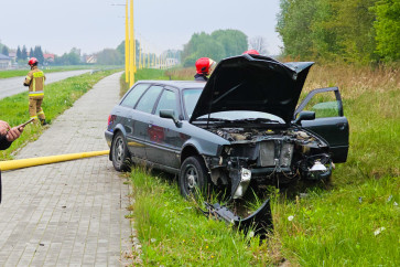 Kolizja na Lotników w Krośnie