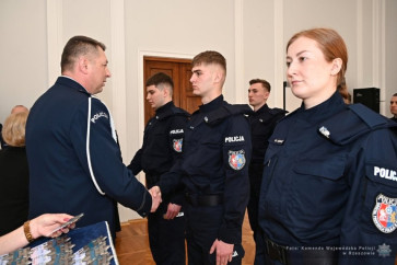Nowi policjanci złożyli ślubowanie