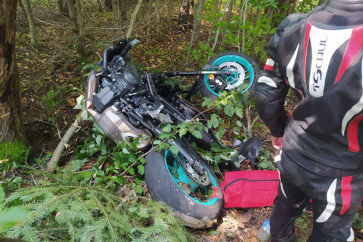 Tragedia na drodze. Śmierć motocyklisty w sąsiednim powiecie