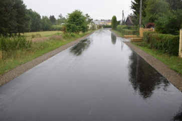 Wyremontowano odcinek drogi powiatowej w Szczepańcowej