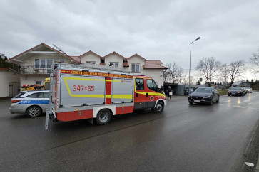 Zderzenie motocyklisty z samochodem w Jedliczu