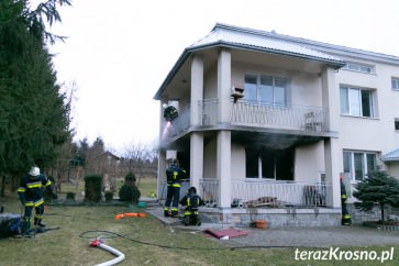 Pożar domu w Szczepańcowej