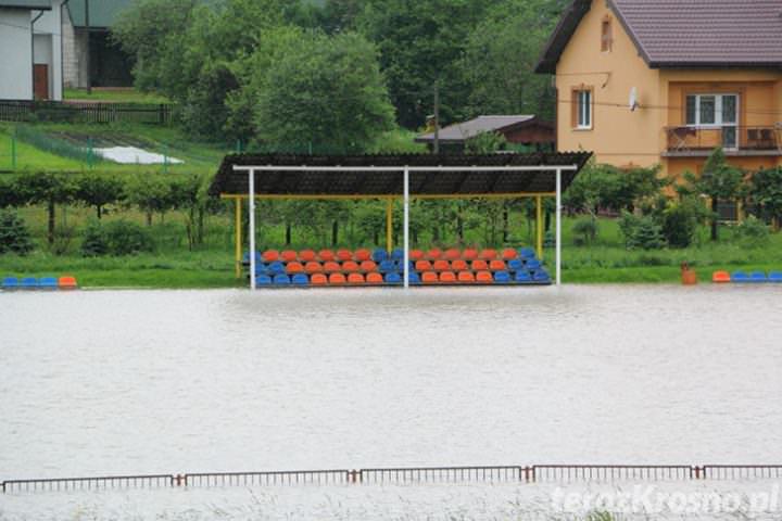 Chlebianka wystąpiła z brzegów Chlebianka wystąpiła z brzegów