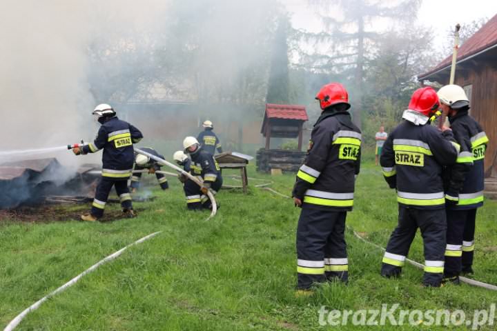 W Bóbrce spłonęła stodoła W Bóbrce spłonęła stodoła