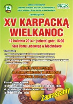 XV Karpacka Wielkanoc - zaproszenie XV Karpacka Wielkanoc - zaproszenie