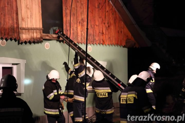 Pożar domu w Kopytowej Pożar domu w Kopytowej